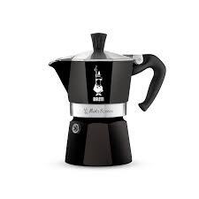 Bialetti Moka Pot 3 Cup Black